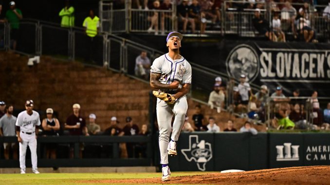 Anthony Eyanson, LSU Baseball