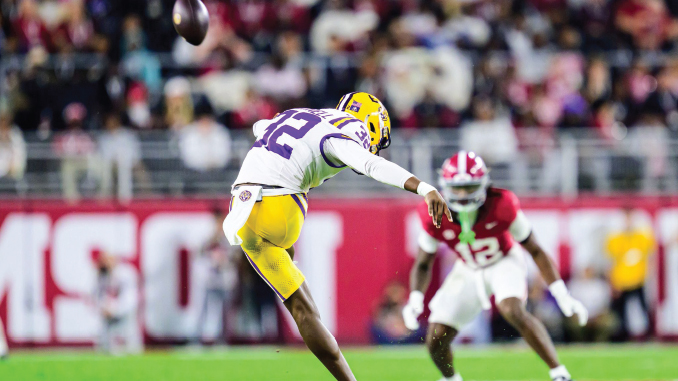 Aeron Burrell, LSU sophomore kicker