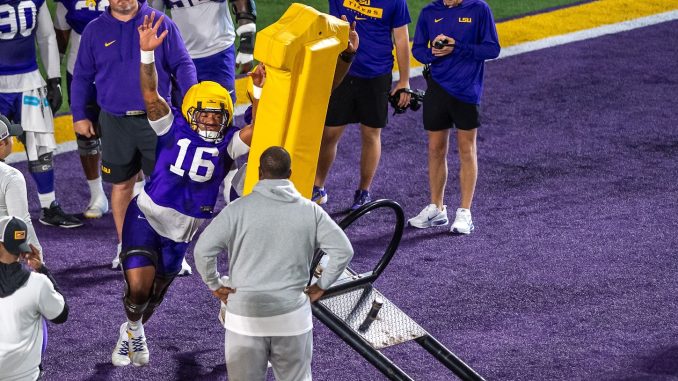 Ahmad Breaux, LSU football.