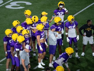 LSU football fall camp 2025 day 4
