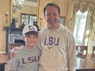 Cookie Kiffin and Louisiana Governor Jeff Landry