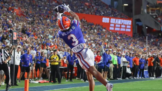 Eugene "Tre" Wilson, Florida redshirt sophomore receiver