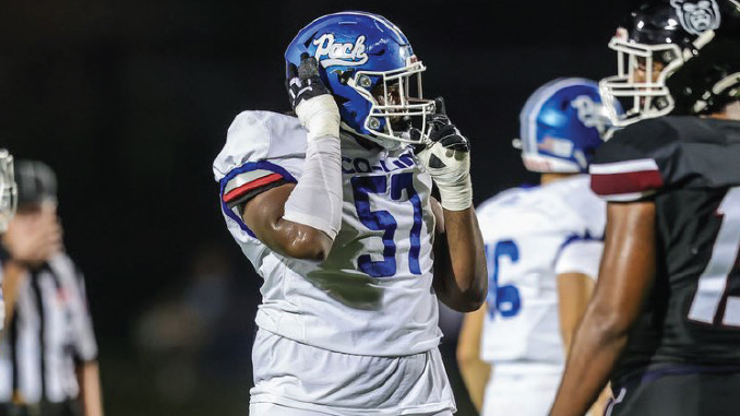 JaKolby Jones, redshirt freshman offensive lineman for Copiah-Lincoln CC