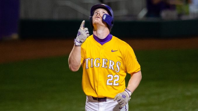 Jared Jones, LSU baseball
