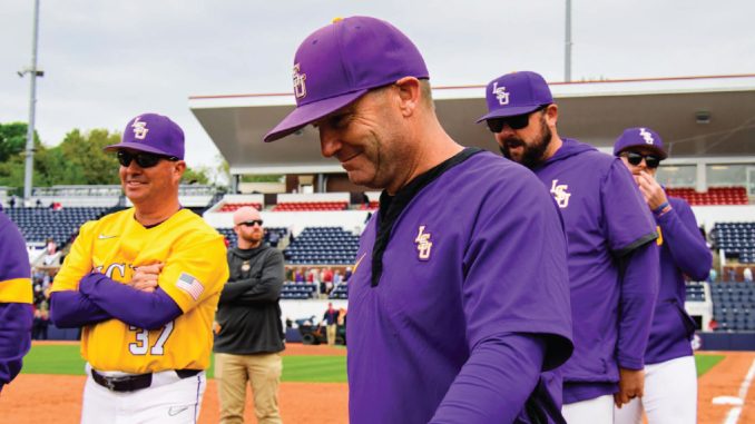 Jay Johnson, LSU baseball coach