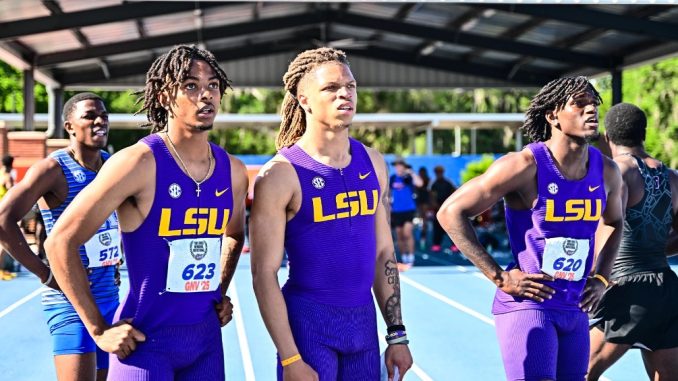 Jelani Watkins, LSU Track