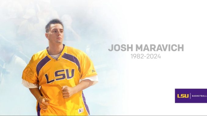 Josh Maravich, son of Pistol Pete Maravich.