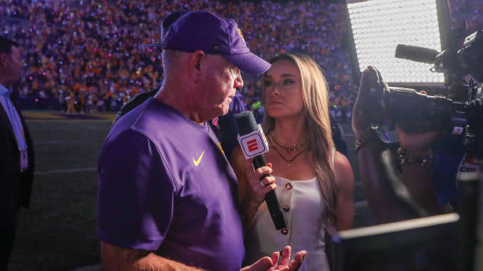 Brian Kelly, LSU head football coach