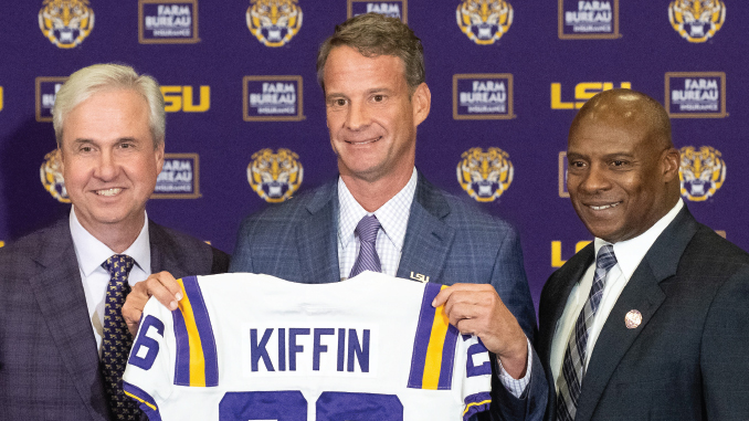 Lane Kiffin, LSU Head Football Coach