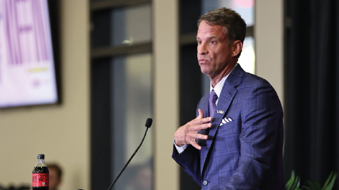 Lane Kiffin, LSU Head Football Coach