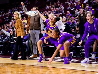Jada Richard and Mikaylah Williams, LSU