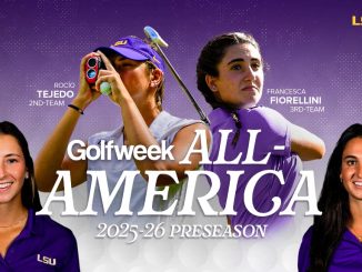LSU women's golf 2025