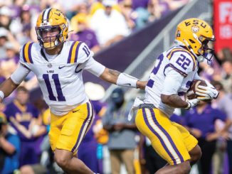 Michael Van Buren and Harlem Berry, LSU