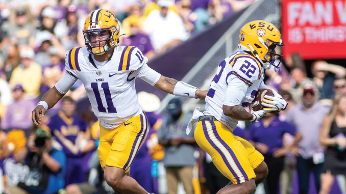 Michael Van Buren and Harlem Berry, LSU