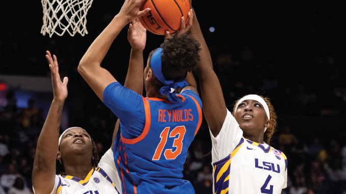 Flau'jae Johnson and Amiya Joyner, LSU