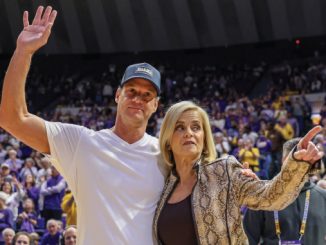 Lane kiffin and Kim Mulkey