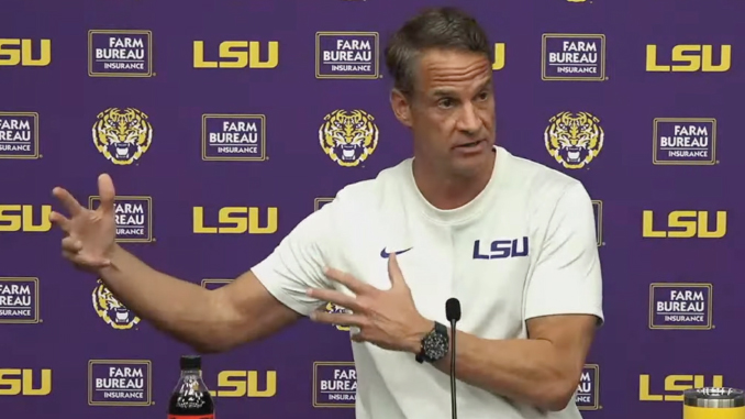 Lane Kiffin, LSU Head Football Coach