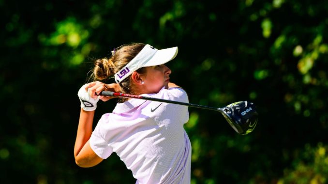 Rocio Tejedo, LSU women's golf