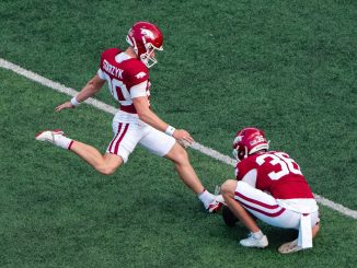 Scott Starzyk, Arkansas kicker