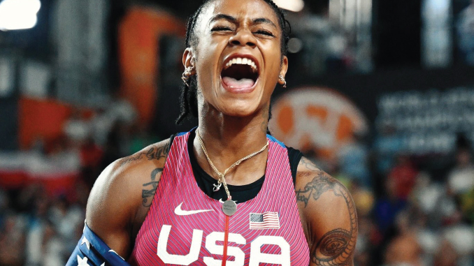 Sha'Carri Richardson wins Gold Medal