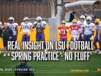 LSU football news from Spring Practice 2025