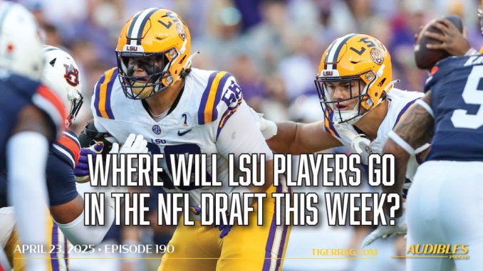 LSU football 2025 NFL Draft