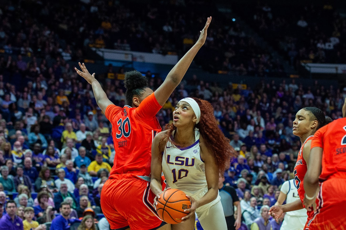 Angel Reese’s 25 Points and 20 Rebounds Power No. 13 LSU Past Auburn ...